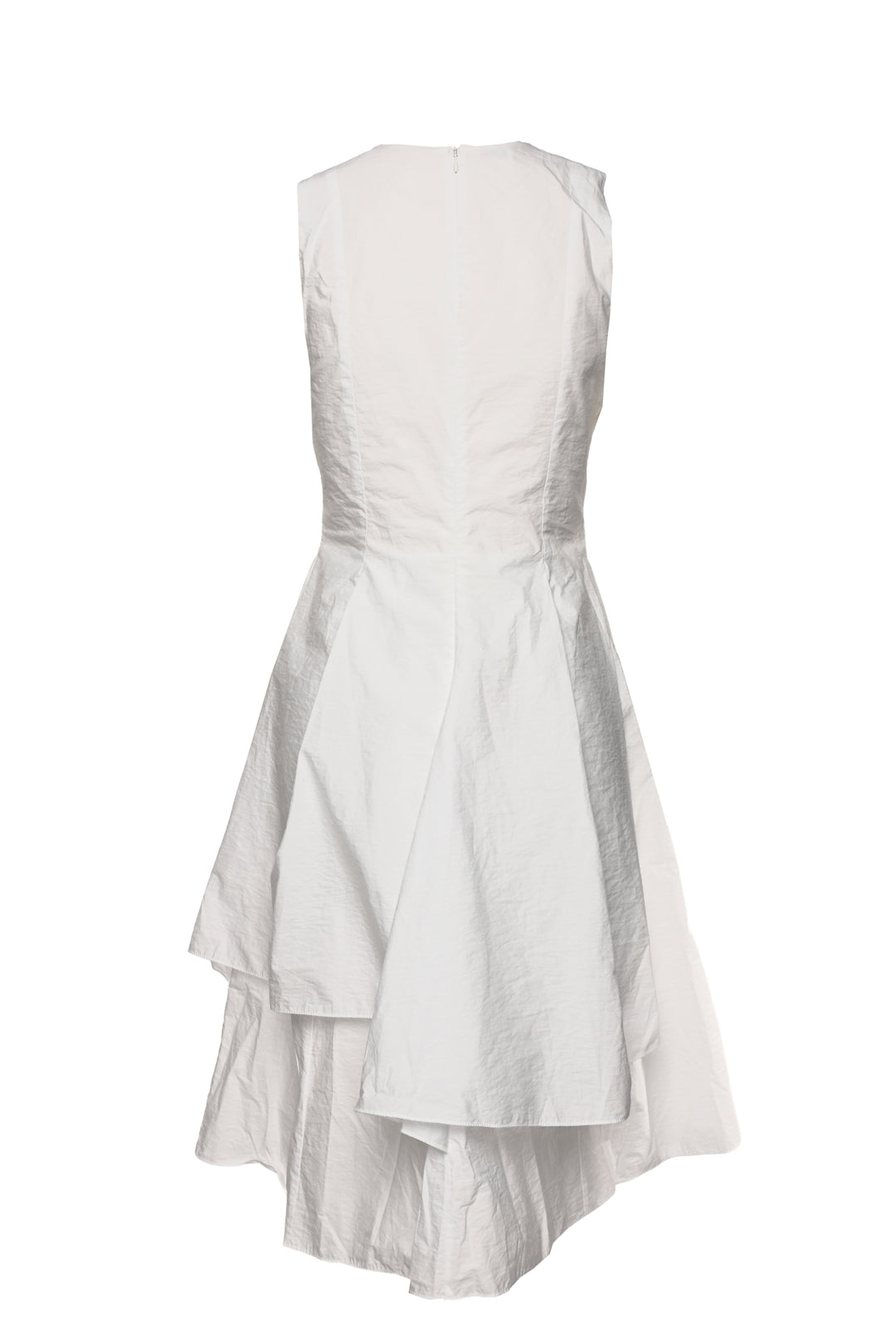Brunello Cucinelli Size L Sleeveless Cotton-Blend Midi Dress