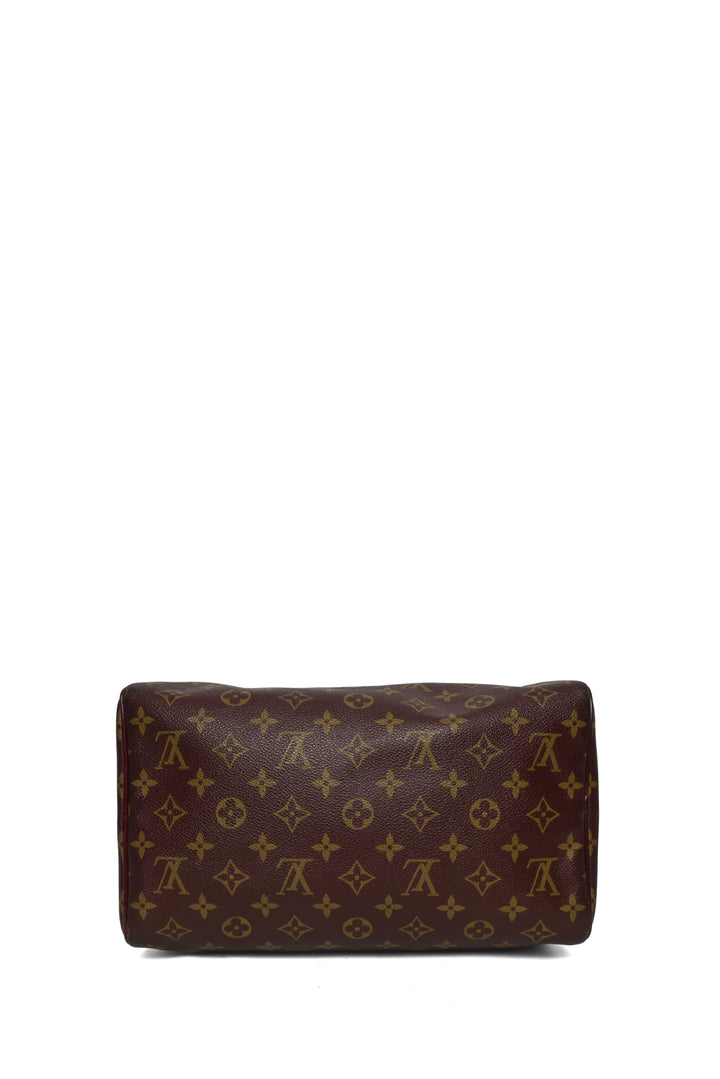 Louis Vuitton 2007 Limited Edition Bordeaux Monogram Mirage Speedy 30
