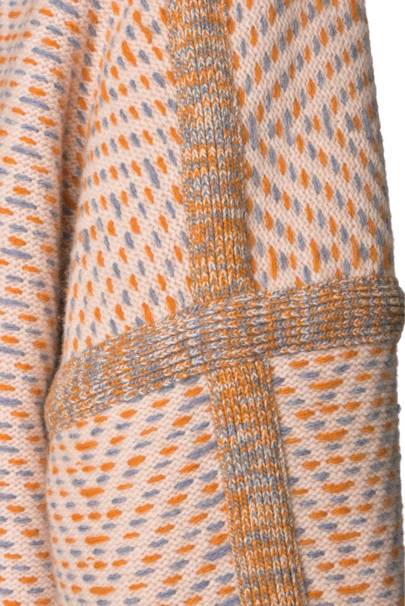 Chloe Size XS Wool Blend Wrap Cardigan