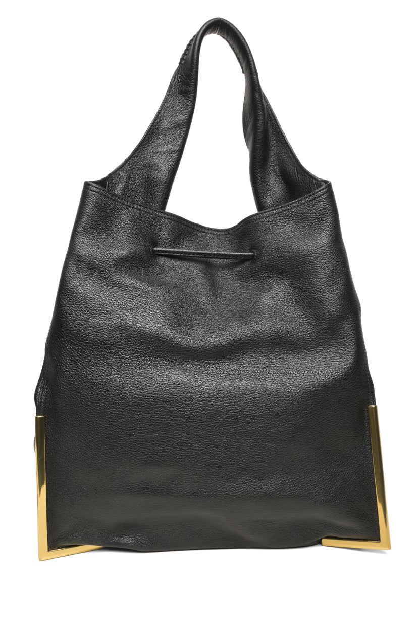 3.1 Phillip Lim Calfskin Leather Scout Drawstring Hobo