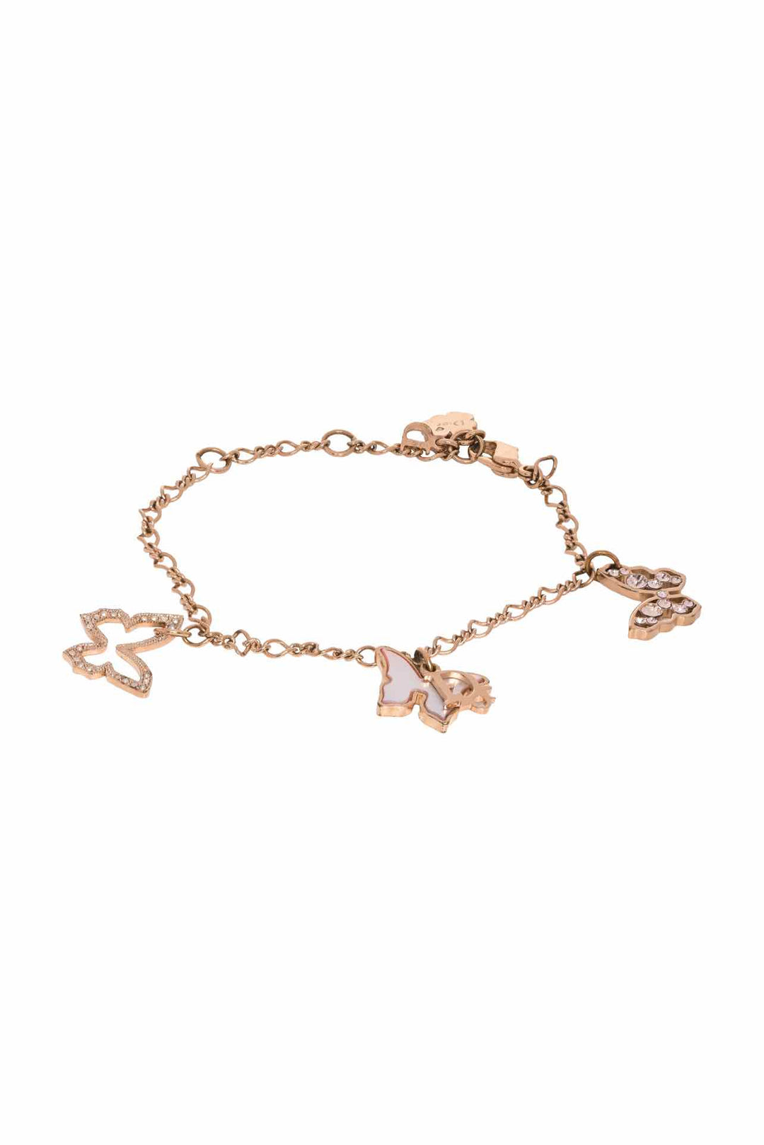 Dior Butterfly Charm Bracelet