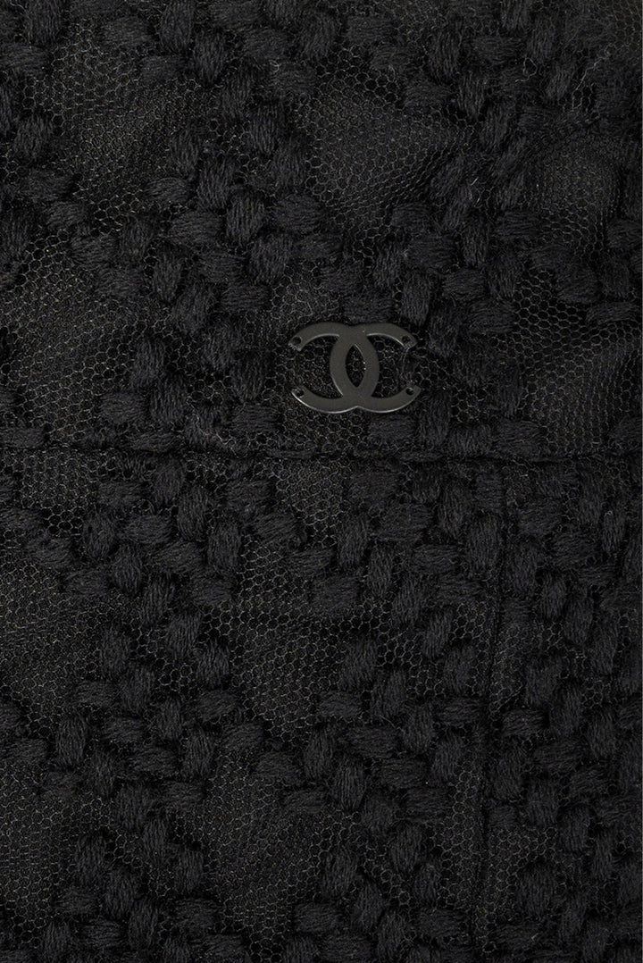 Chanel Textured Knee Length Skirt