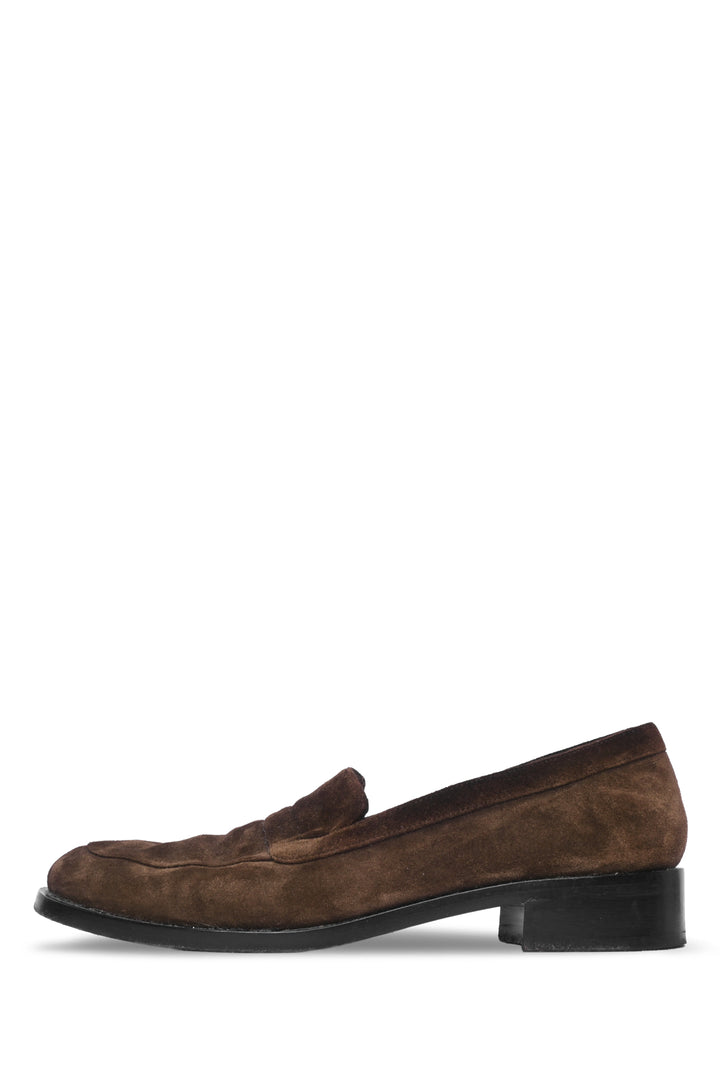 The Row Size 37 Suede Loafers