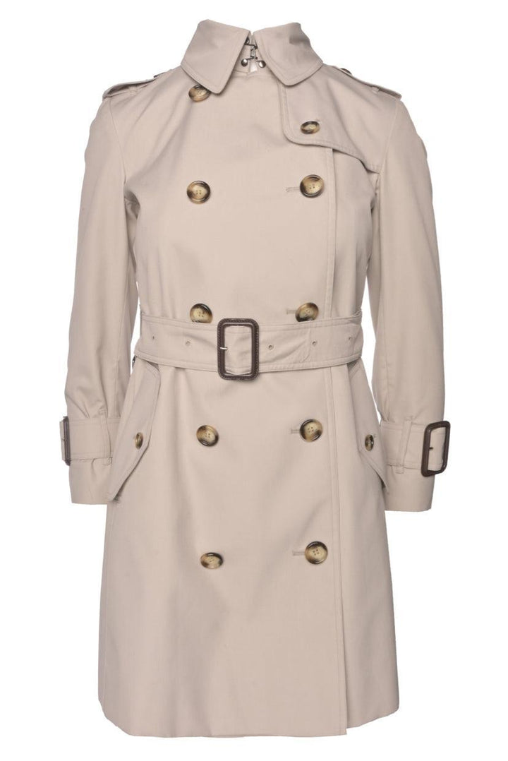 Burberry Size 0 Double Breasted Trench Coat