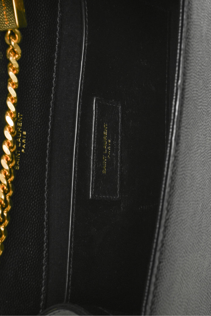 Saint Laurent 2024 Kate Small In Grain De Poudre Embossed Leather Crossbody