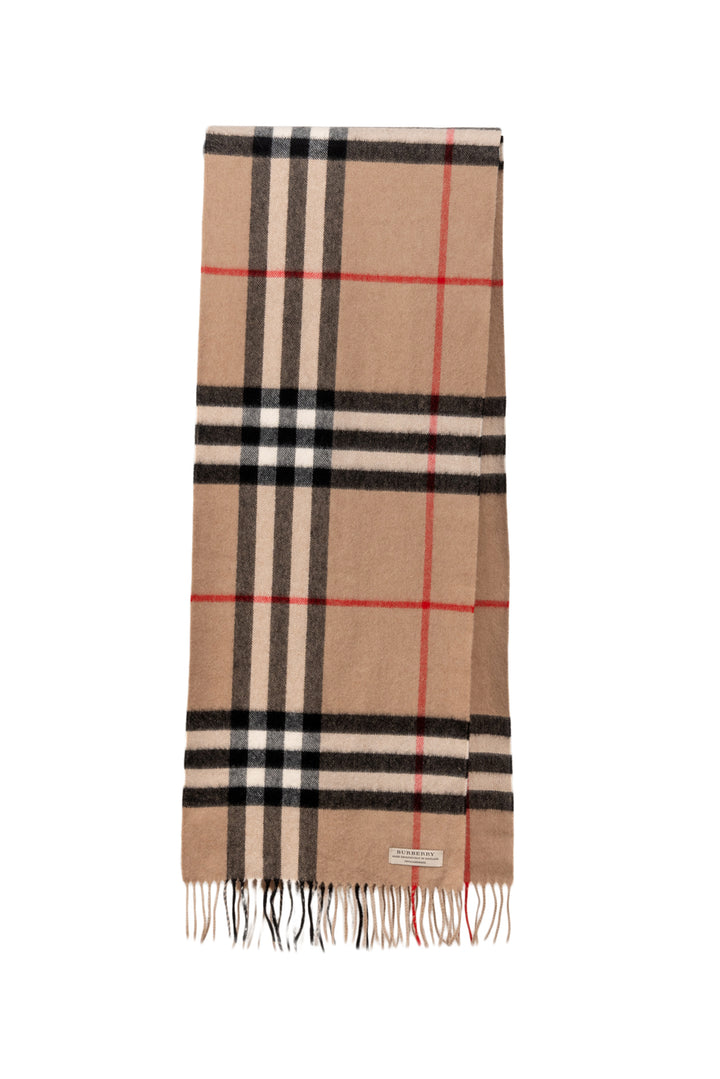 Burberry Fringed Cashmere Scarf