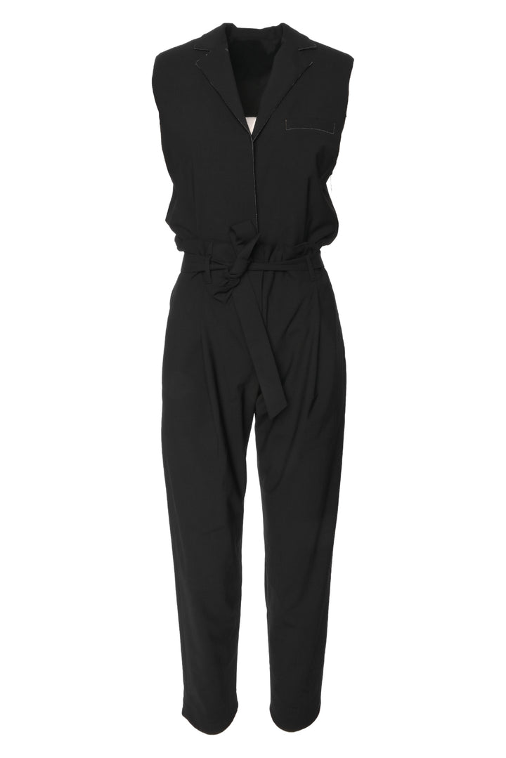 Brunello Cucinelli Size S Monili Beaded Trim Jumpsuit