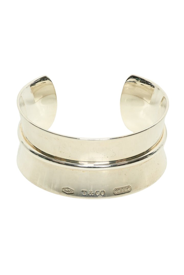Tiffany & Co Sterling Silver Wide Cuff Bracelet