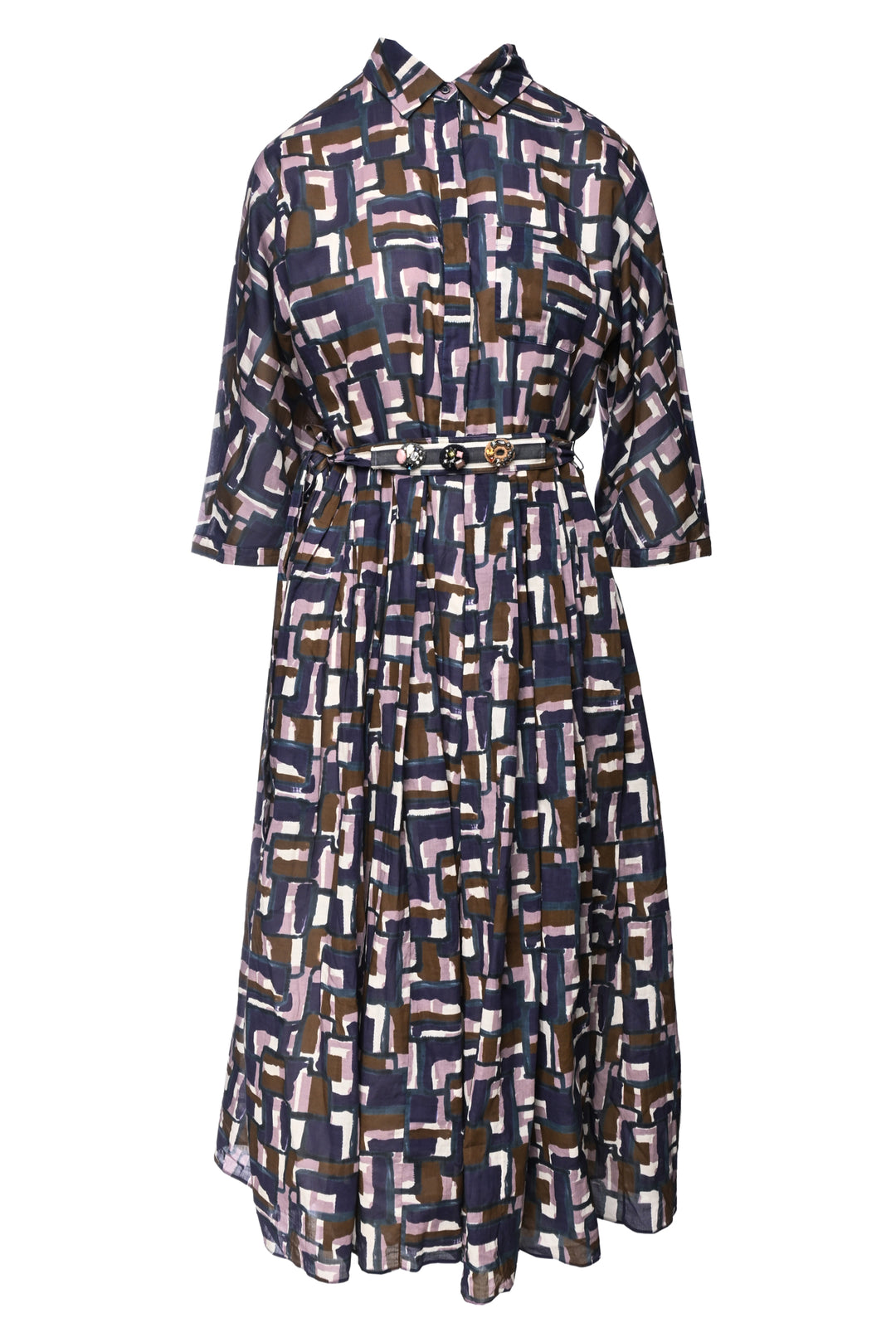 'S Max Mara Size 12 Fresis Printed Dress