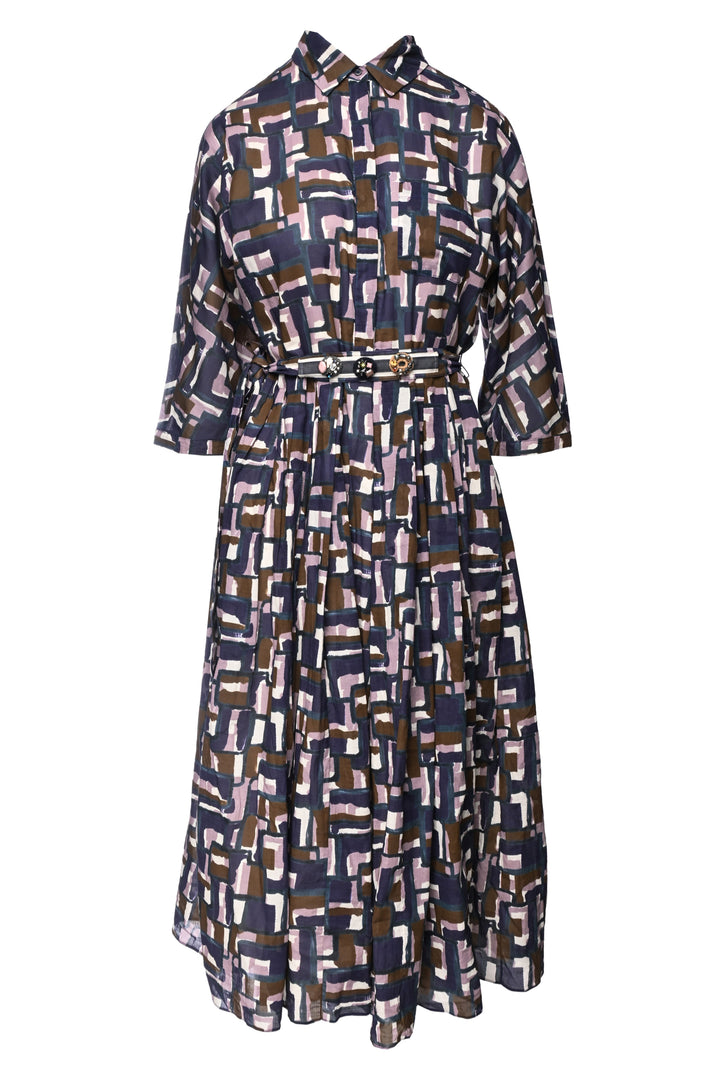 'S Max Mara Size 12 Fresis Printed Dress
