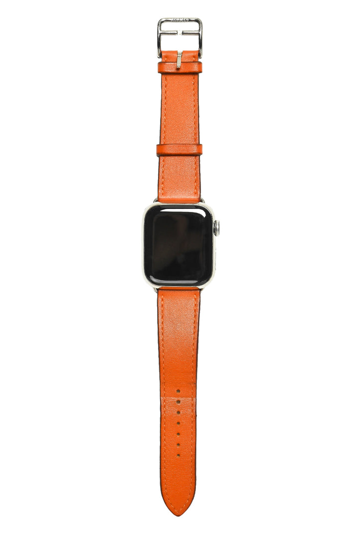 Hermes 41MM Silver Stainless Steel Series 7 Apple Watch