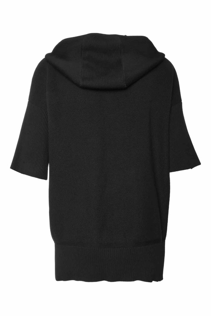 Loro Piana Size 46 Men's Short Sleeve Hooded Zip-Up Cardigan