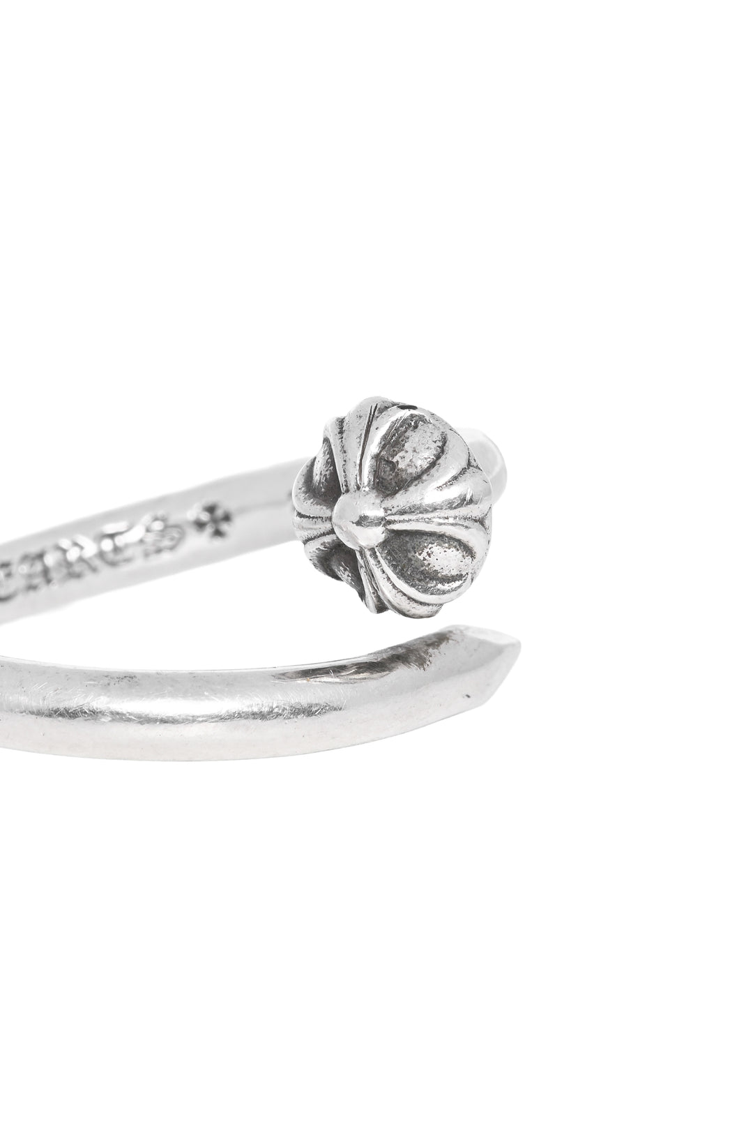 Chrome Hearts Size 10 2012 Cross Ball Nail Ring