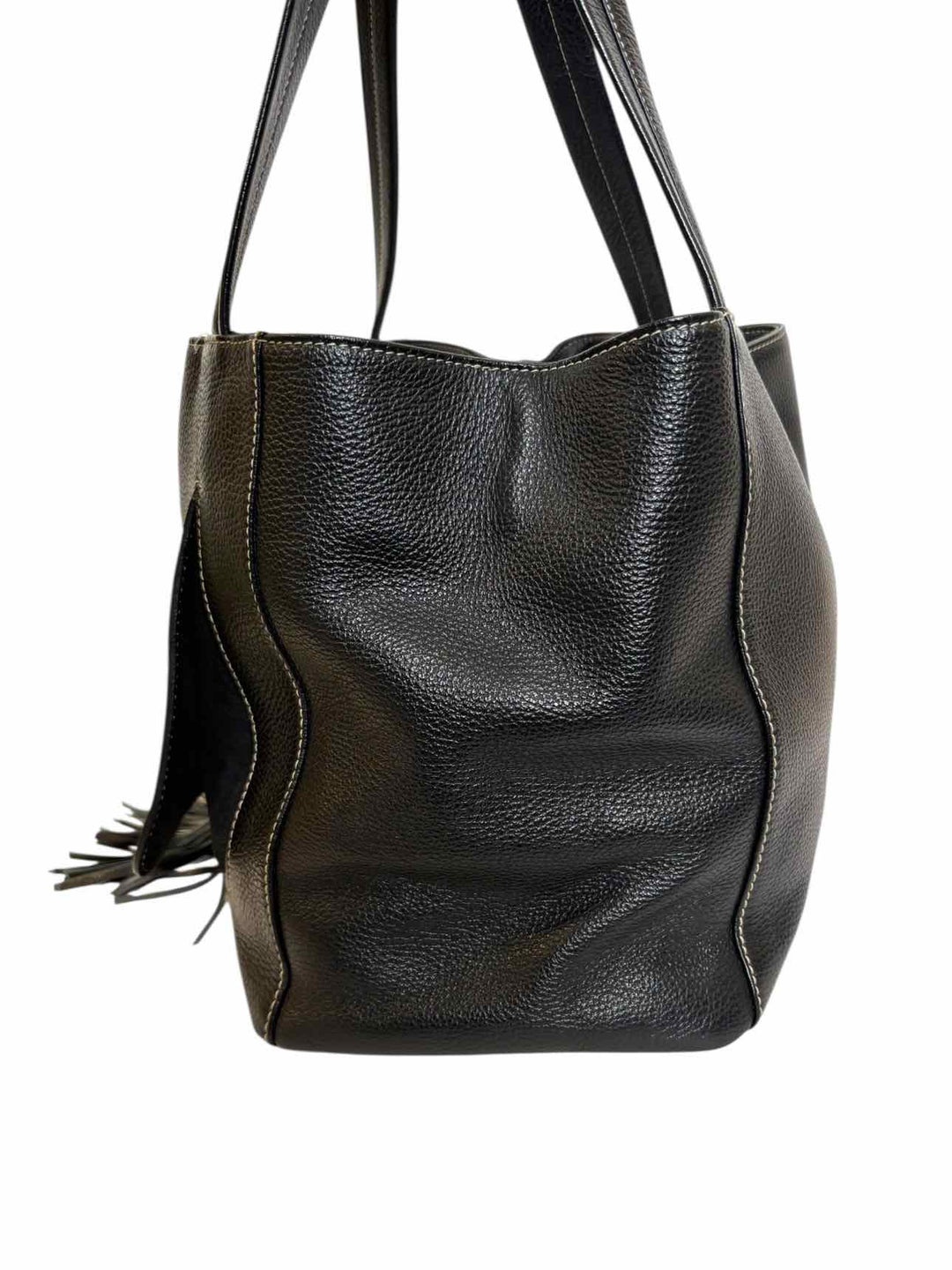 Mario Valentino Estelle Dollaro Quilted Logo Leather Purse