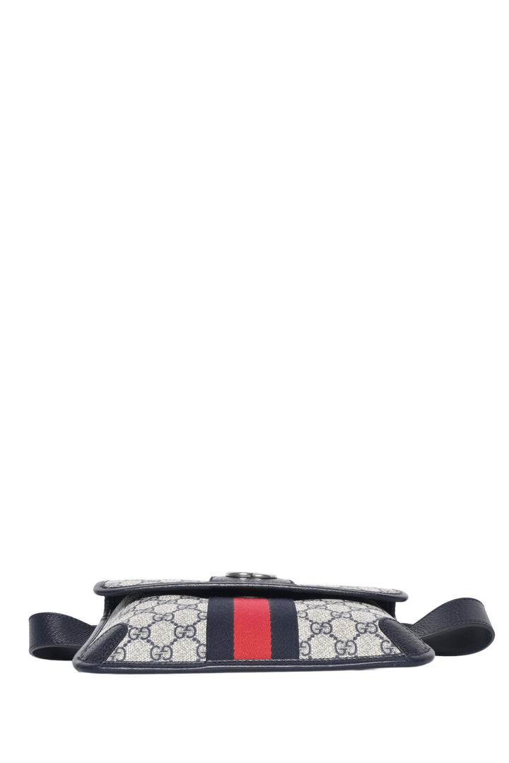 Gucci GG Supreme Monogram Web Small Ophidia Belt Bag