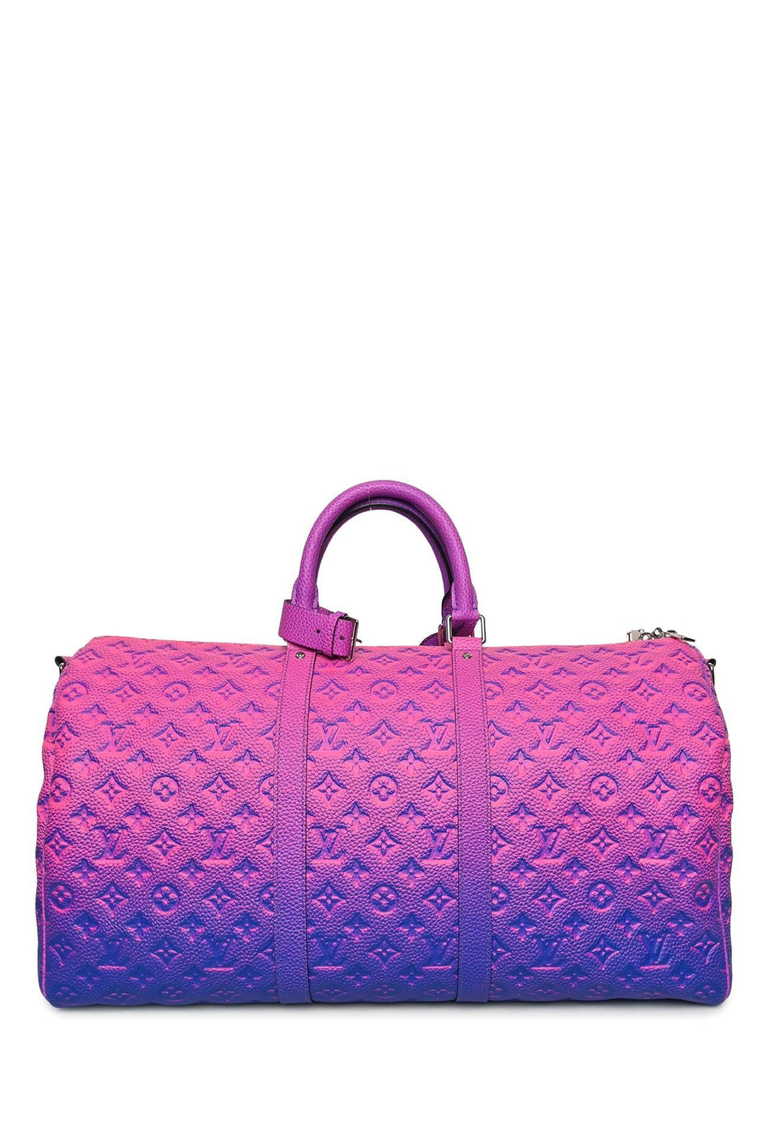 Louis Vuitton 2022 V.A Monogram Taurillon Illusion Keepall Bandouliere 50