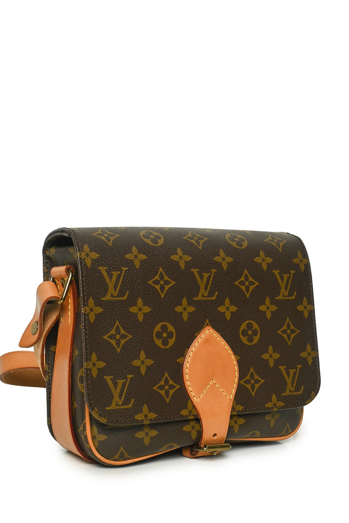 Louis Vuitton 1990 Monogram Cartouchiere MM