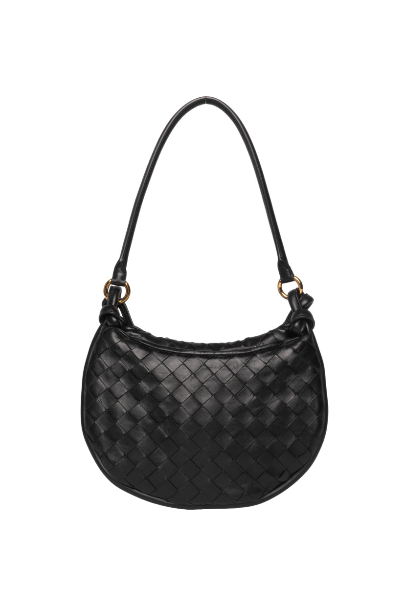 Bottega Veneta Nappa Intrecciato Small Gemelli Shoulder Bag