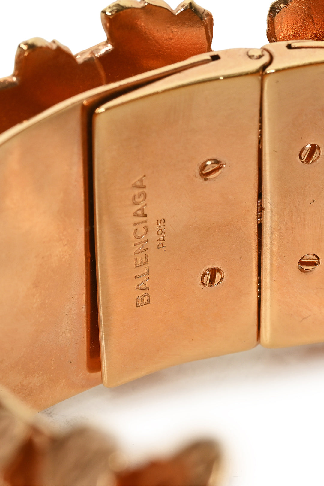 Balenciaga Size XS/S Multi Leave Metal Choker