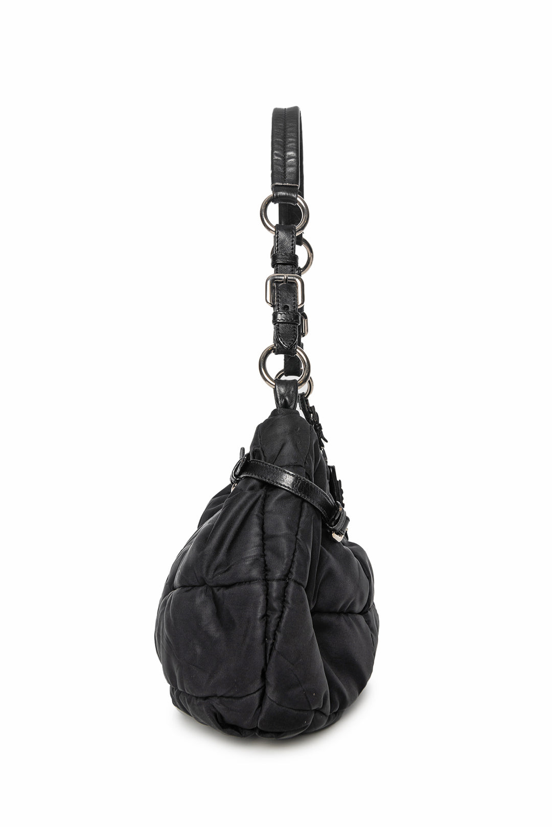 Prada Quilted Nylon Hobo