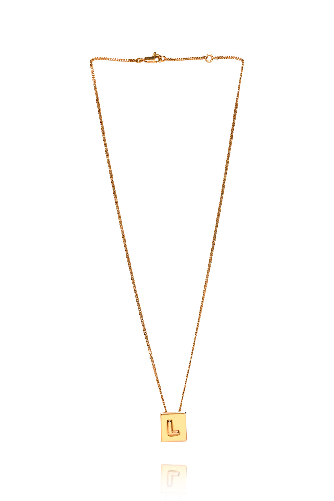 Celine Alphabet "L" Necklace
