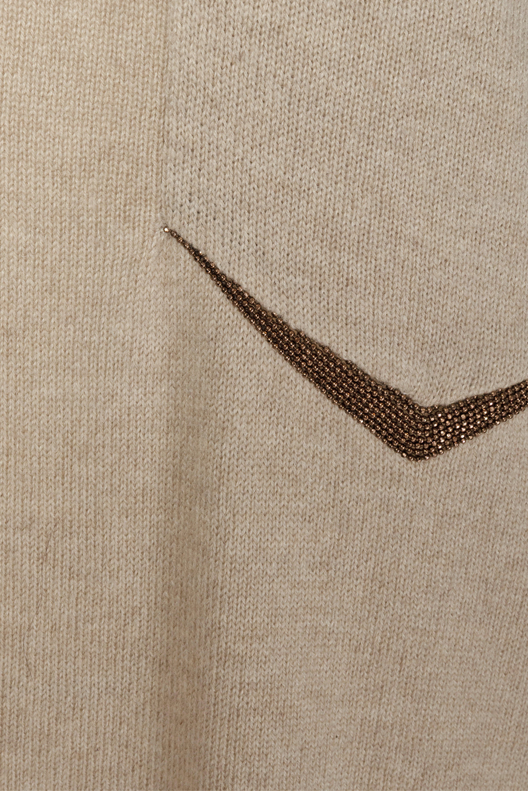 Brunello Cucinelli Size M Embellished Pocket Cashmere Dress