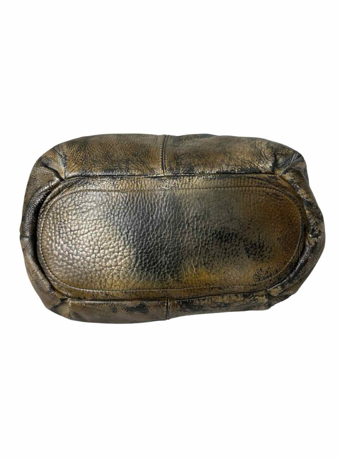 Bayside Calla Lily XL Distressed Leather Hobo Purse
