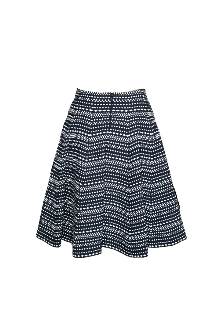 Alaia Size 10 Printed Mini Skirt