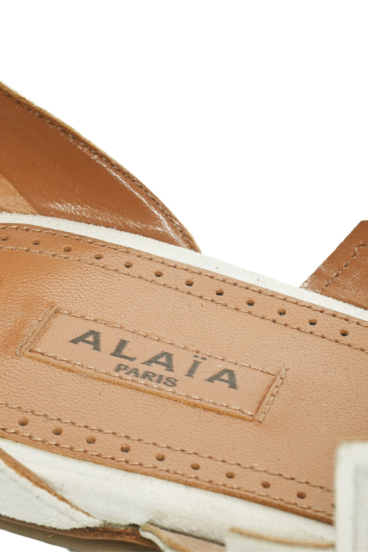 Alaia Size 39 Fringe Gladiator Sandals