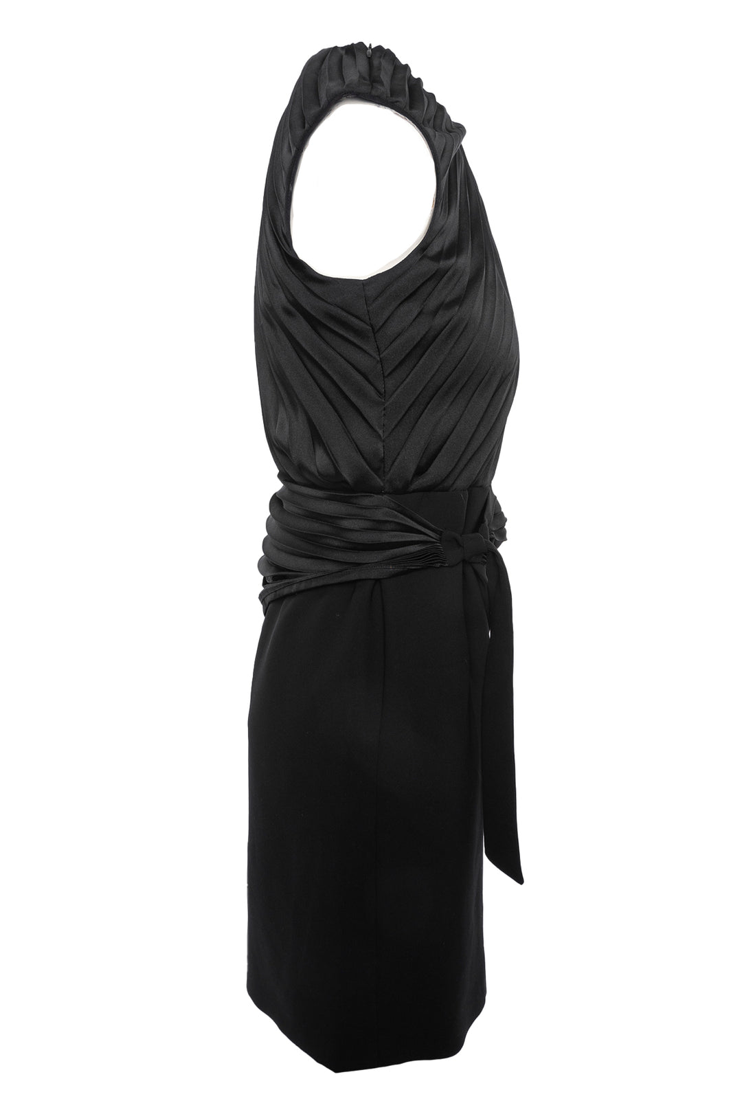 Victoria Beckham Size 4 Pleated Accent Dress