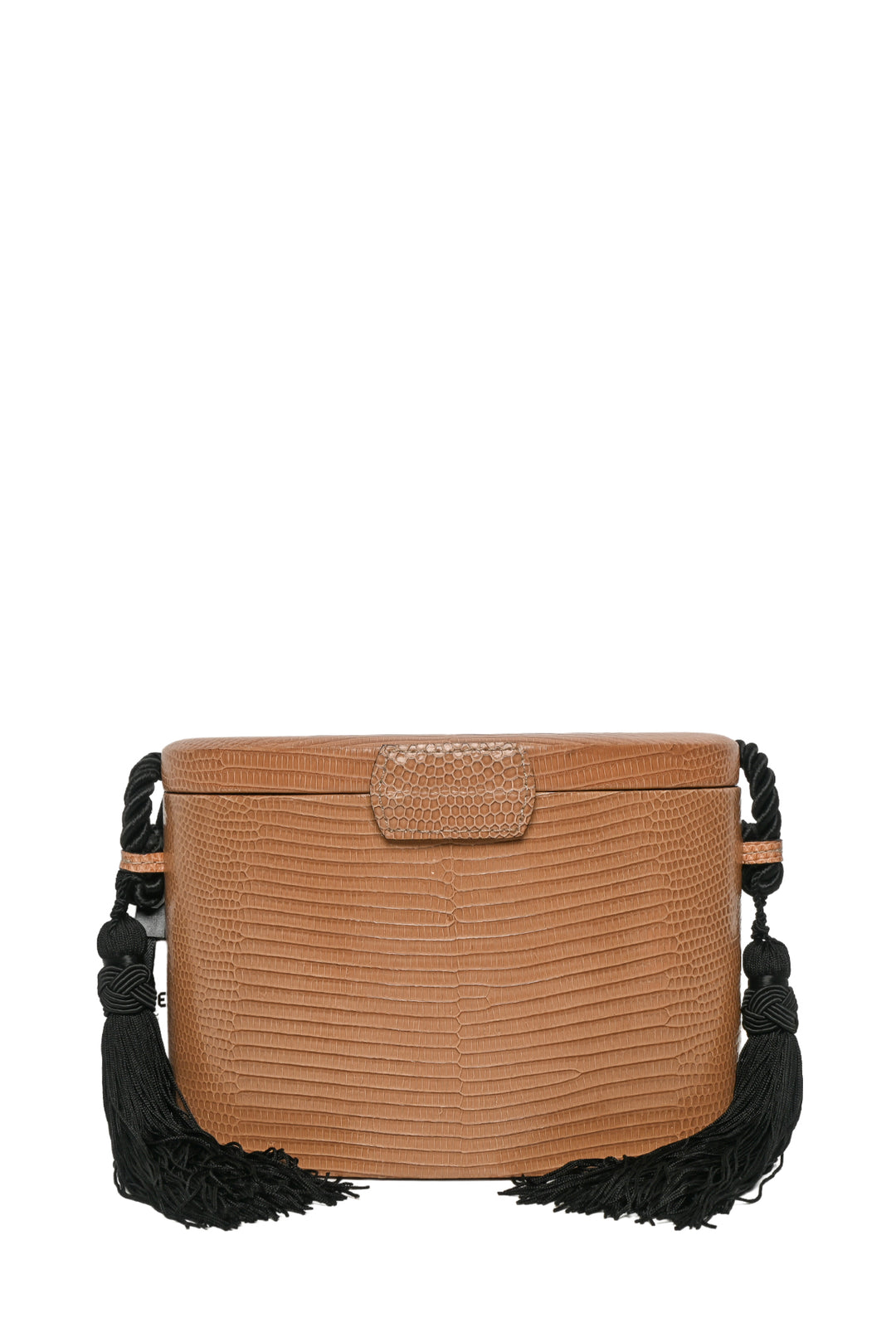 Hunting Season Lizard Leather Trunk Bag