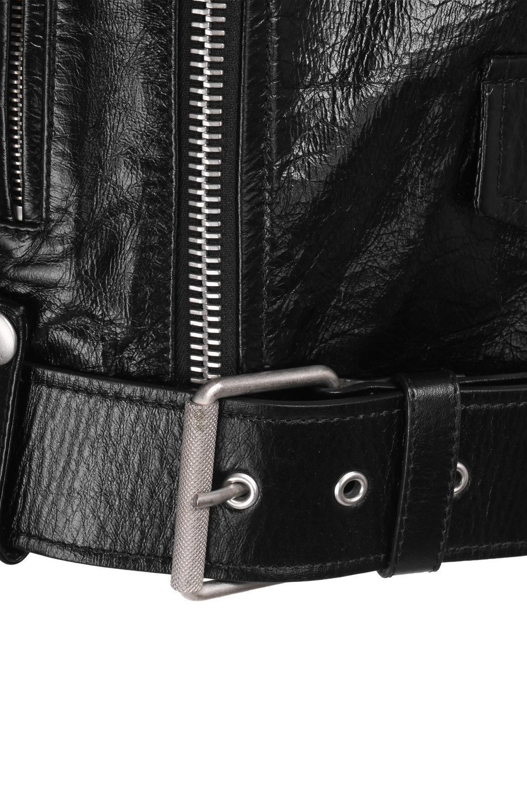 Givenchy Size 8 Studded Leather Biker Jacket