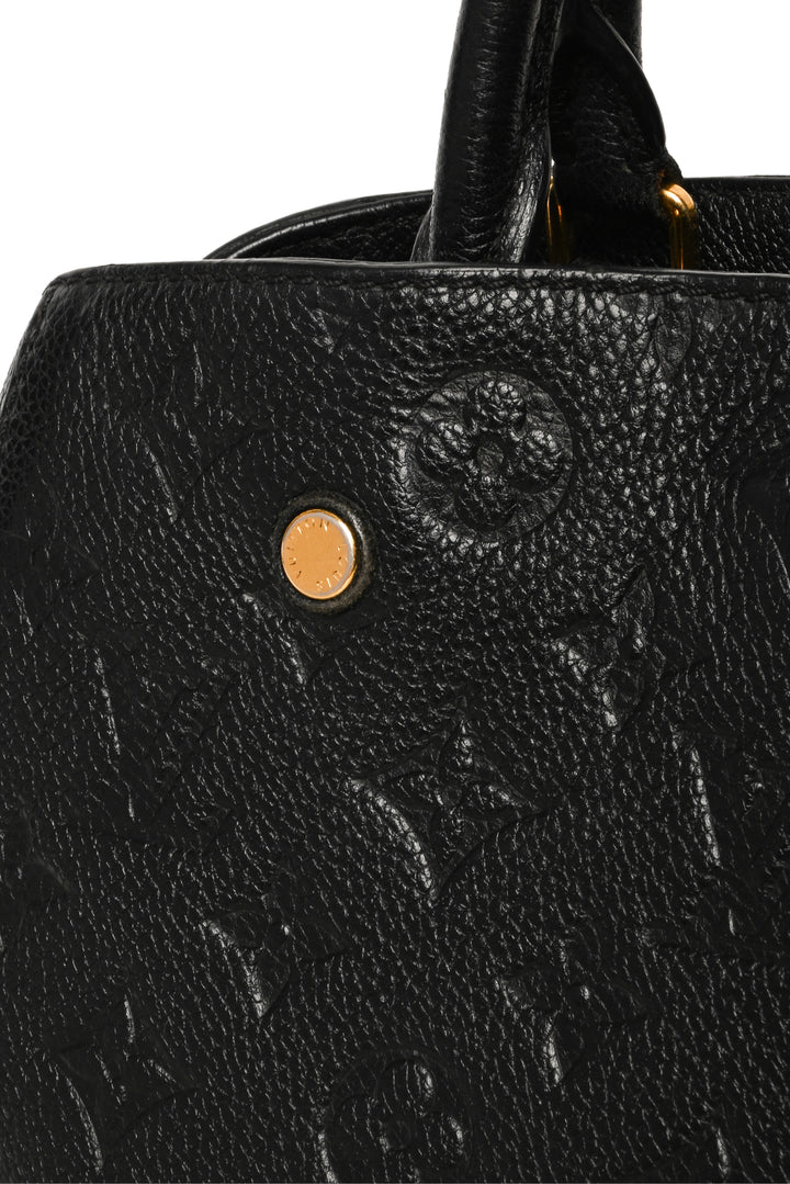 Louis Vuitton 2015 Monogram Empreinte Montaigne BB Shoulder Bag