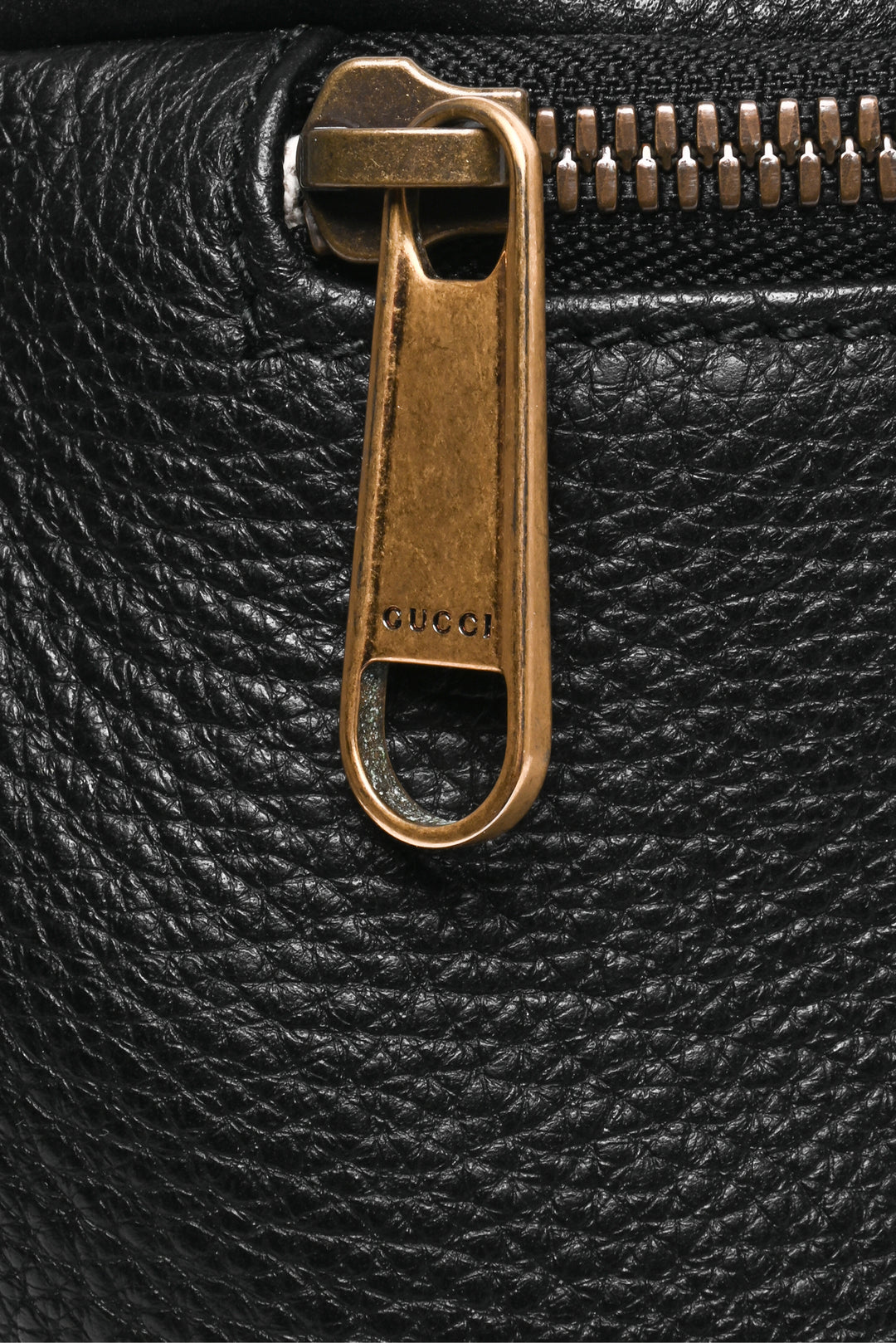 Gucci Logo Leather Large Belt Bag