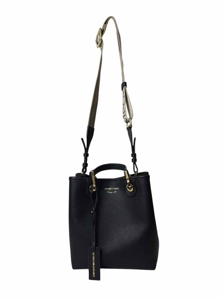 Emporio Armani Small Leather Tote Purse