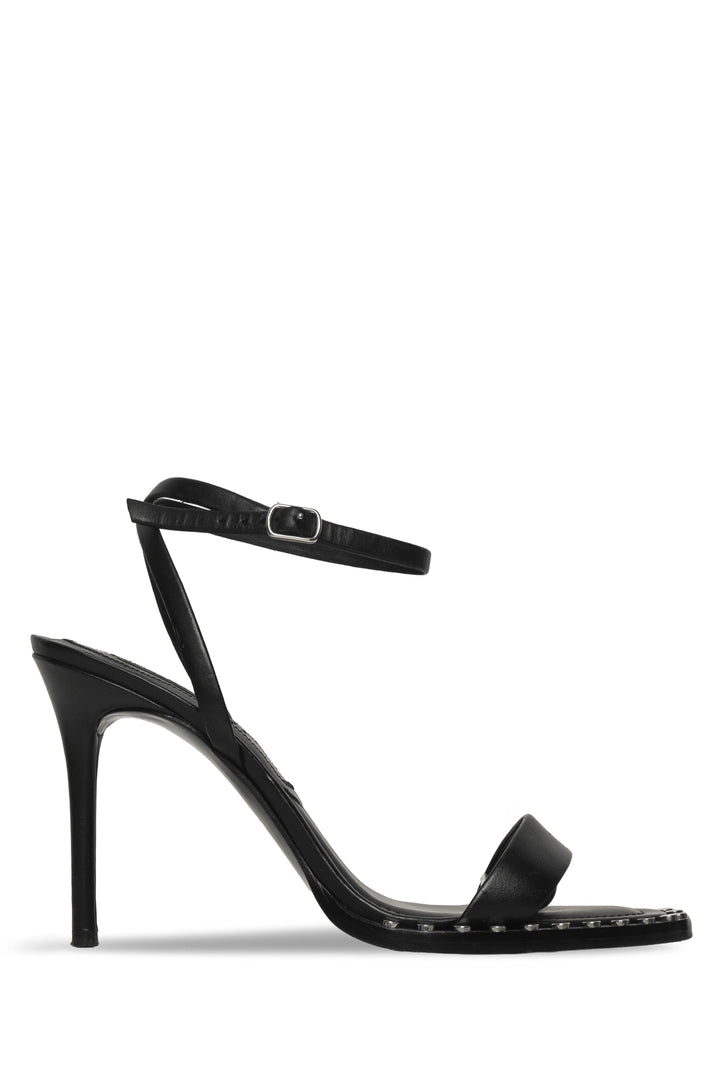 Alexander Wang Size 38.5 Cate Studded Strappy Leather Sandals