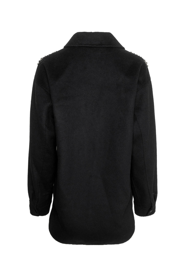 Sandro Size 36 Crystal Embellished Shacket