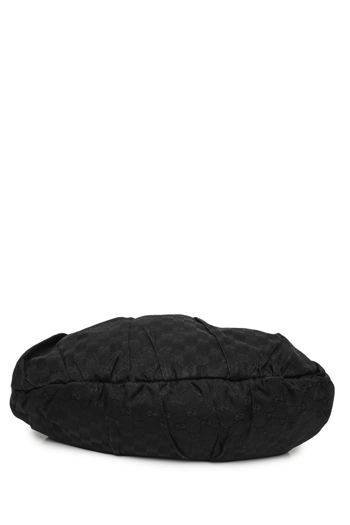 Gucci Studded GG Canvas Pelham Large Hobo