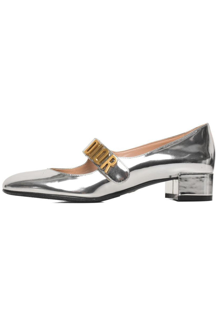 Dior Size 36 Mirror Finish Baby-D Ballet Pumps
