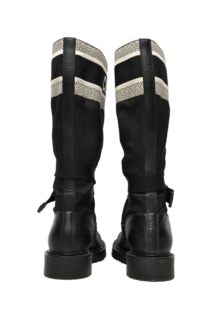 Christian Dior Size 39 D-Major Canvas Boots