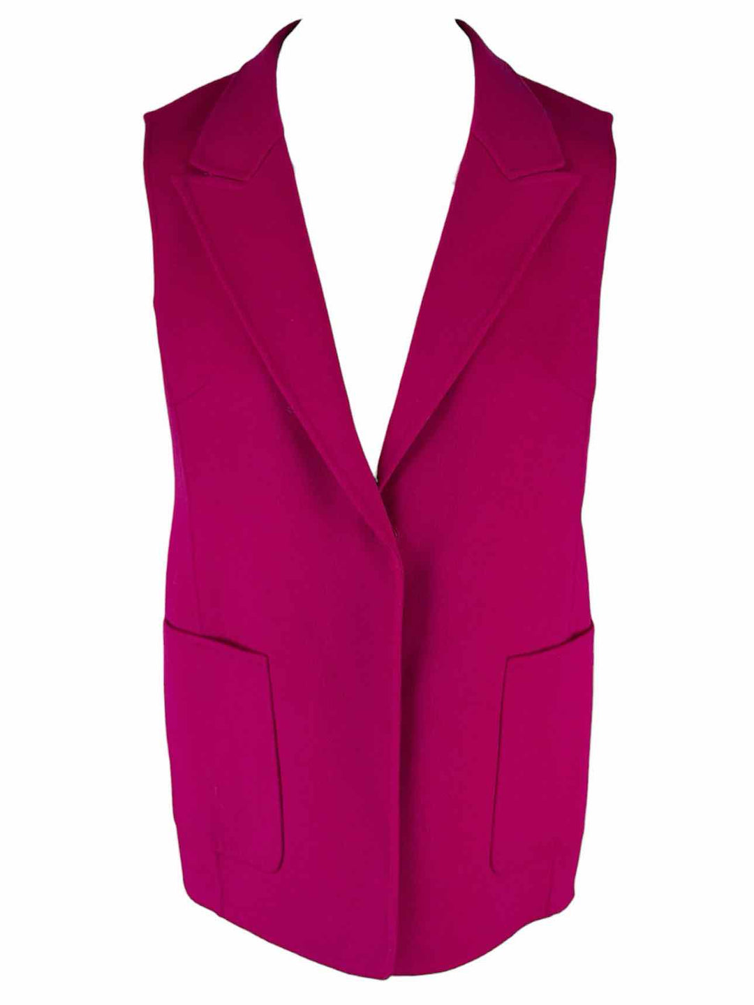 Max Mara Size 10 Wool Blend Vest