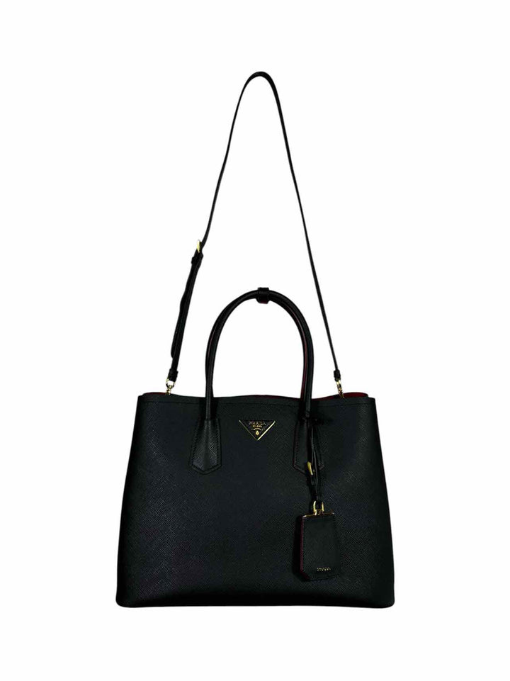 Prada Saffiano Double Tote