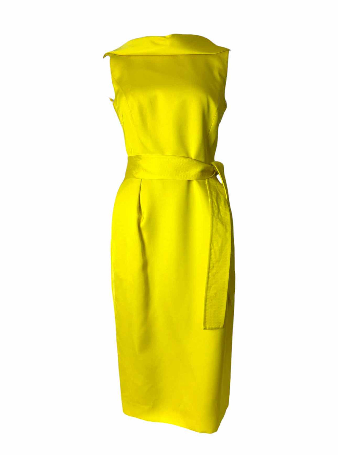 Escada Size 36 Sleeveless Satin  Dress