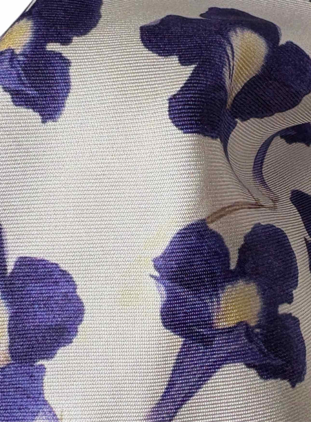 Biyan Size OS Floral Silk Oversized Dress