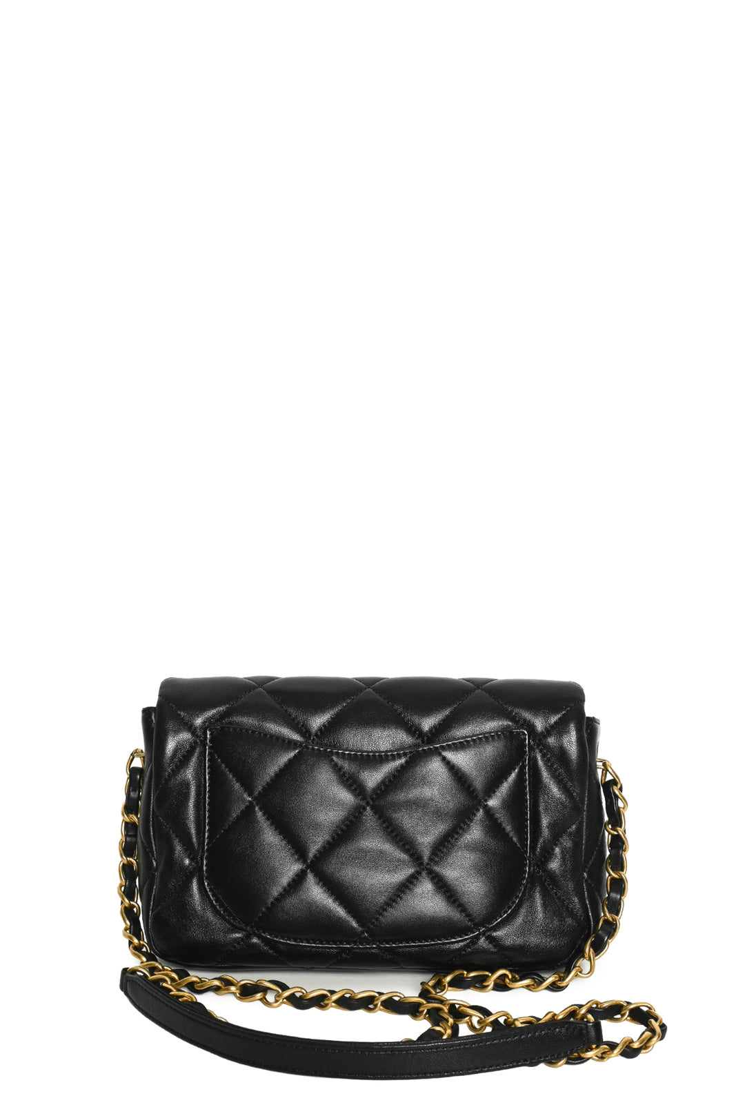 Chanel Quilted Lambskin Small Heart Flap Bag