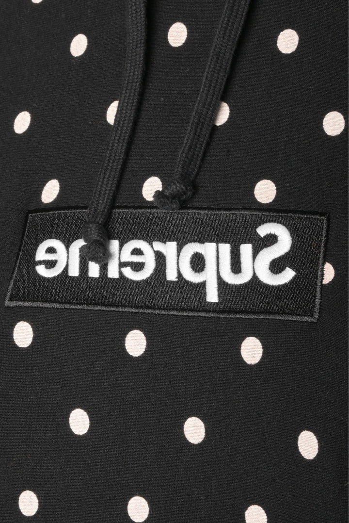 Comme Des Garcons x Supreme Size M Men's Polka Dot Box Logo Hoodie