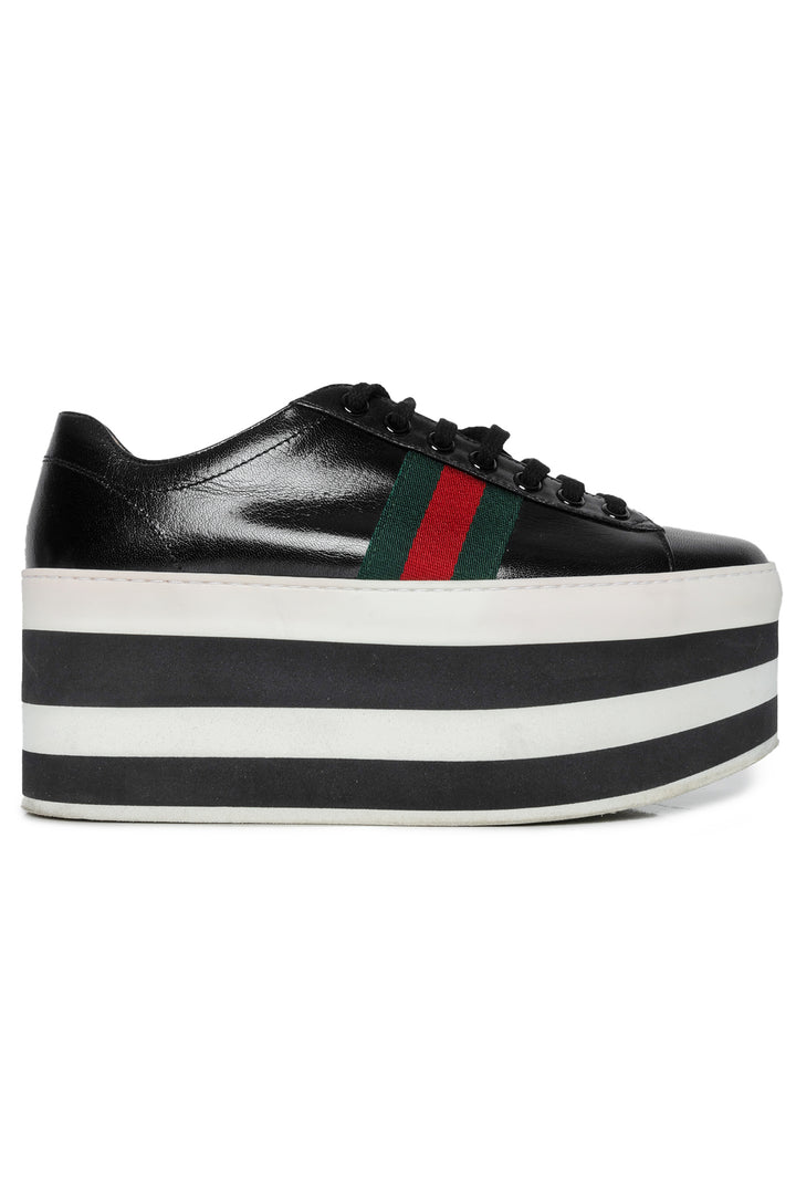 Gucci Size 36.5 Peggy Platform Sneakers