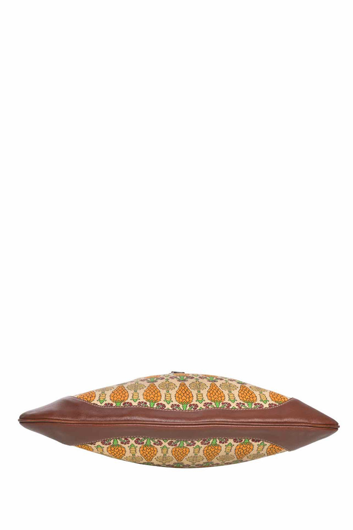 Gucci Pineapple Print Canvas Jackie O Bouvier Bag