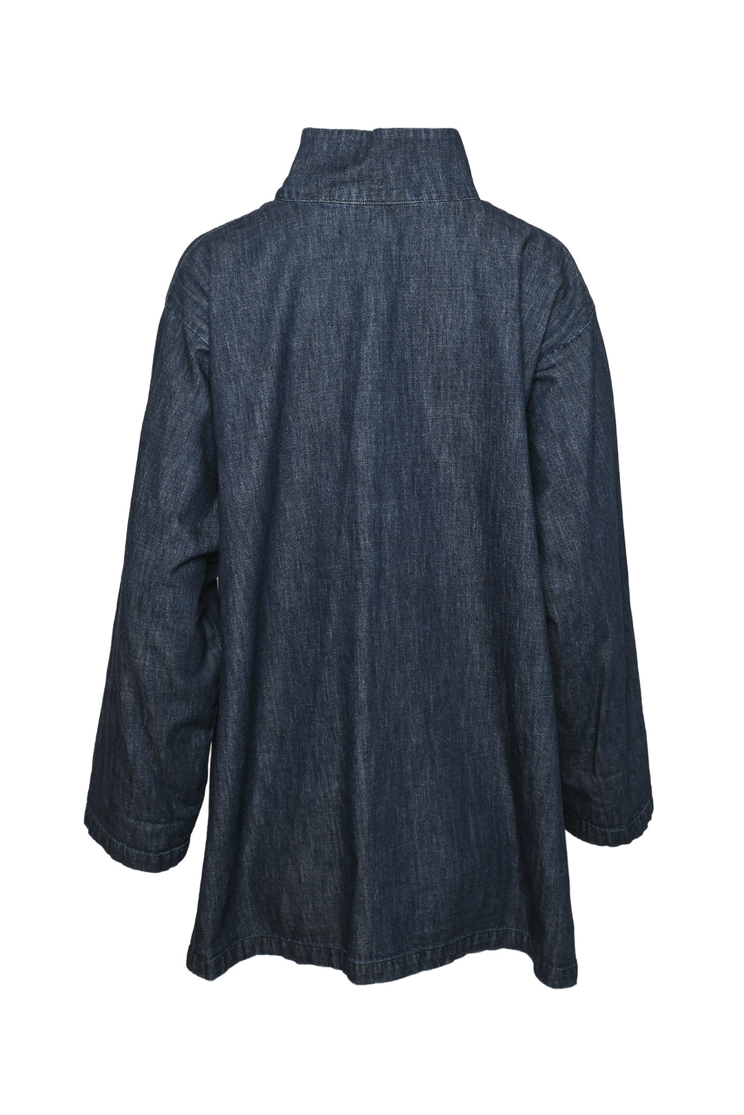 Eskandar Size 1 Oversized Chambray Shirt
