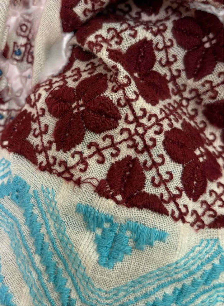Ulla Johnson Size 4 Embroidered Cotton Dress